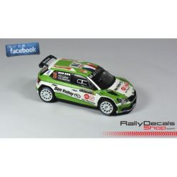 Skoda Fabia R5 - Claude Carret - Rally Montecarlo 2018