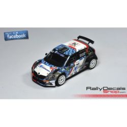 Skoda Fabia R5 - Quentin Giordano - Rally Montecarlo 2018