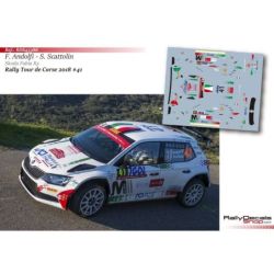 Fabio Andolfi - Skoda Fabia R5 - Rally Tour de Corse 2018