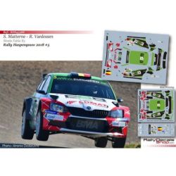 Steve Matterne - Skoda Fabia R5 - Rally Haspengouw 2018