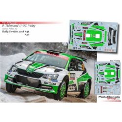 Skoda Motorsport - Skoda Fabia R5 - Rally Sweden 2018