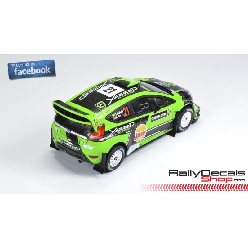 Ford Fiesta WRC - Yazeed Al Rajhi - Rally Sweden 2018