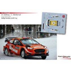 Henning Solberg - Ford Fiesta WRC - Rally Sweden 2018