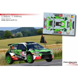 Sébastien Bedoret - Skoda Fabia R5 - Rally Ypres 2018