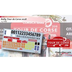 Tour de Corse 2018 Numbers