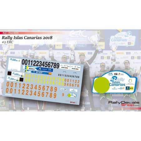 Islas Canarias 2018 Numbers