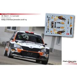 Michael Burri - Skoda Fabia R5 - Rally Critérium Jurassien 2018