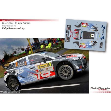 Dani Sordo - Hyundai i20 R5 - Rally Barum 2018