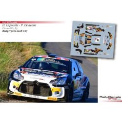 Hugues Lapouille - Citroen DS3 R5 - Rally Ypres 2018