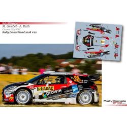 Marijan Griebel - Citroen DS3 WRC - Rally Deutschland 2018