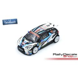 Quentin Giordano - Citroen DS3 R5 - Rally Montecarlo 2016