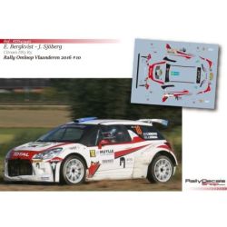 Emil Bergkvist - Citroen DS3 R5 - Rally Van Vlaanderen 2016
