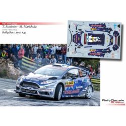 Teemu Suninen - Ford Fiesta R5 - Rally Catalunya 2017