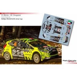 Davide Riccio - Ford Fiesta R5 - Rally Montecarlo 2019