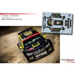 Rhys Yates - Skoda Fabia R5 - Rally Montecarlo 2019