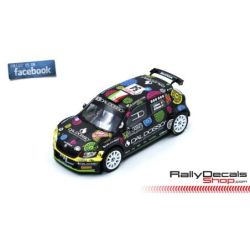 Silvano Patera - Skoda Fabia R5 - Rally MonteCarlo 2019