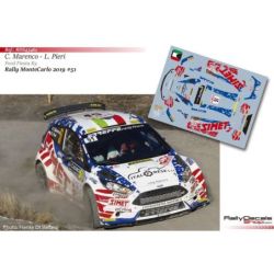 Claudio Marenco - Ford Fiesta R5 - Rally MonteCarlo 2019