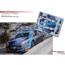 Stephane Sarrazin - Hyundai i20 R5 - Rally MonteCarlo 2019