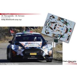 Marco Paccagnella - Ford Fiesta R5 - Rally MonteCarlo 2019