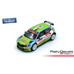 Manuel Villa - Skoda Fabia R5 - Rally MonteCarlo 2019