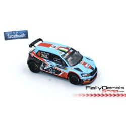 Skoda Fabia R5 - Alessandro Gino - Rally Montecarlo 2019