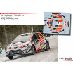 Marcus Gronholm - Toyota Yaris WRC - Rally Sweden 2019