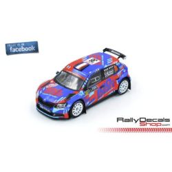 Skoda Fabia R5 - Jean Michel Raoux - Rally Montecarlo 2019
