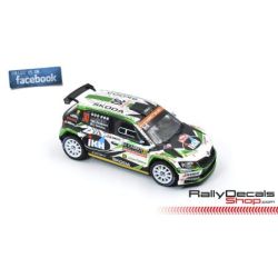 Skoda Fabia R5 - Kalle Rovanpera - Rally Montecarlo 2019