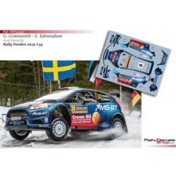 Gus Greensmith - Ford Fiesta R5 - Rally Sweden 2019