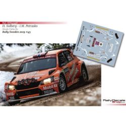 Henning Solberg - Skoda Fabia R5 - Rally Sweden 2019