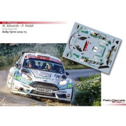 Matt Edwards - Ford Fiesta R5 - Rally Ypres 2019