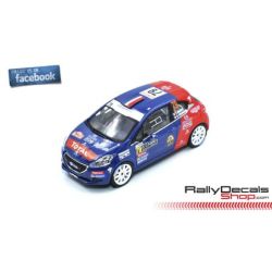 Peugeot 208 R2 - Yohan Rossel - Rally MonteCarlo 2019
