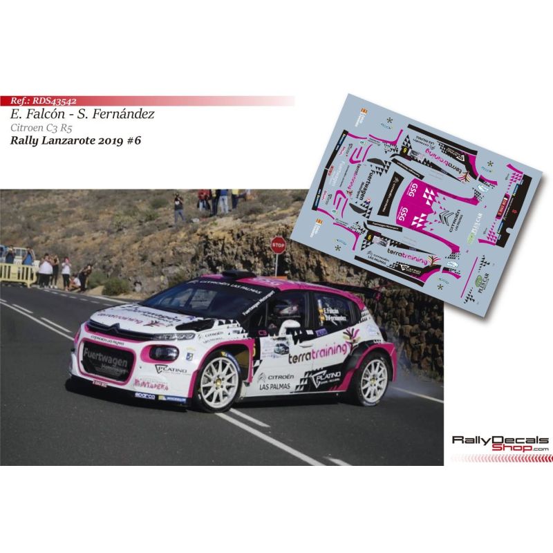 Emma Falcón - Citroen C3 R5 - Rally Lanzarote 2019
