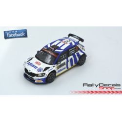 Enrico Brazzoli - Skoda Fabia R5 - Rally MonteCarlo 2020