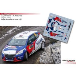 Sean Johnston - Peugeot 208 R2 - Rally MonteCarlo 2020