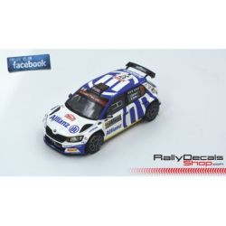 Skoda Fabia R5 - Enrico Brazzoli - Rally MonteCarlo 2020