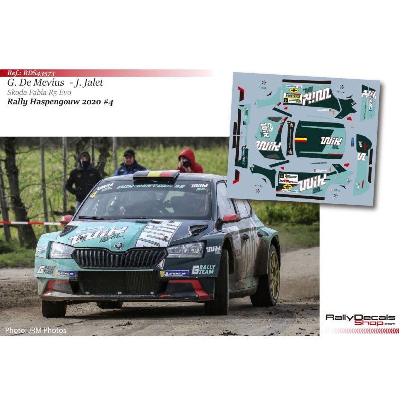 Ghislain de Mevius - Skoda Fabia R5 Evo - Rally Haspengouw 2020