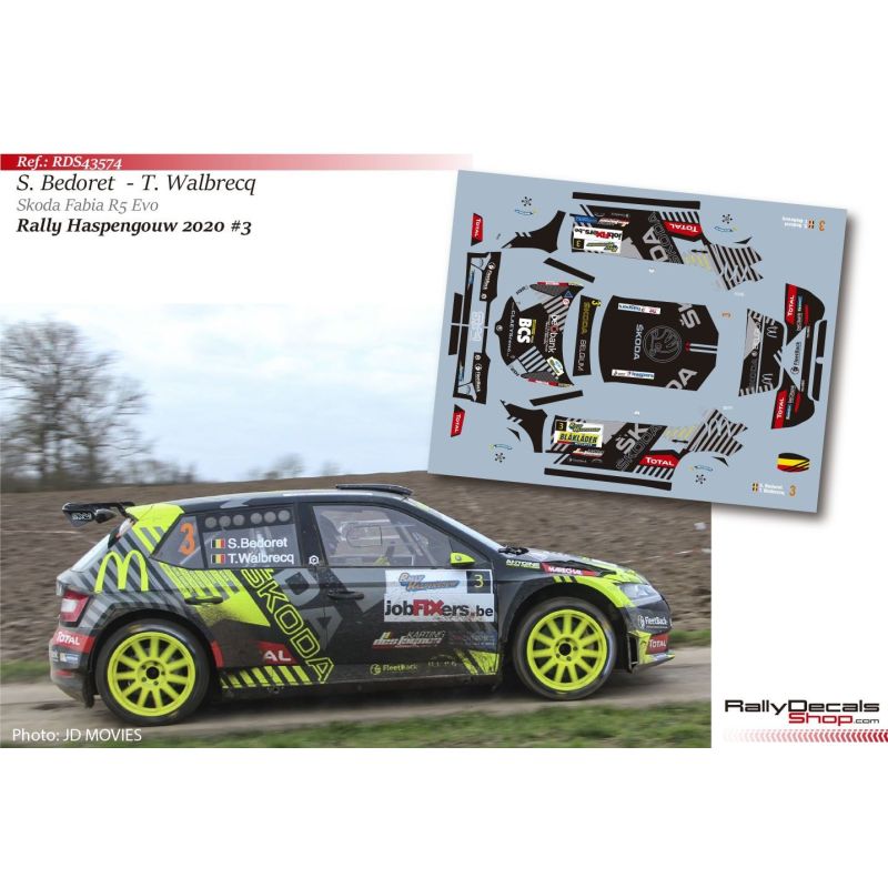 Sébastien Bedoret - Skoda Fabia R5 Evo - Rally Haspengouw 2020