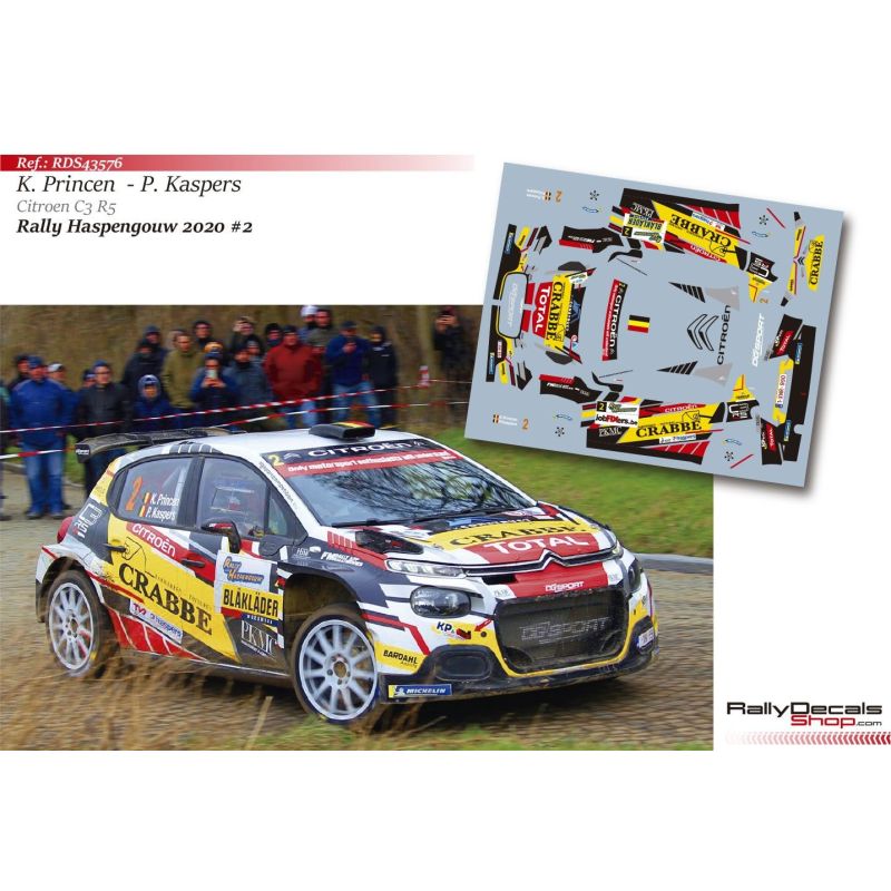 Kris Princen - Citroen C3 R5 - Rally Haspengouw 2020