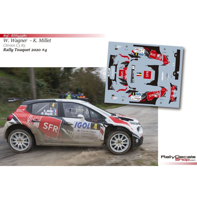 William Wagner - Citroen C3 R5 - Rally Touquet 2020