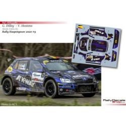 Guillaume Dilley - Skoda Fabia R5 - Rally Haspengouw 2020
