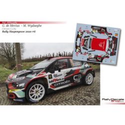 Guillaume de Mevius - Citroen C3 R5 - Rally Haspengouw 2020