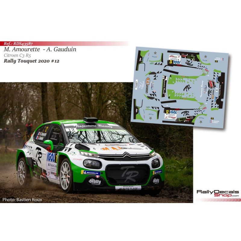 Marc Amourette - Citroen C3 R5 - Rally Touquet 2020