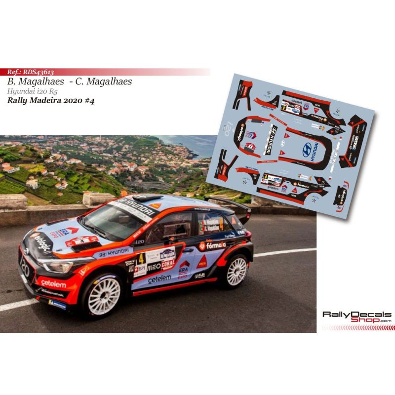 Bruno Magalhaes - Hyundai i20 R5 - Rally Madeira 2020