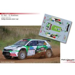 Rainer Aus - Skoda Fabia R5 - Rally Estonia 2020