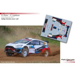 Roland Poom - Ford Fiesta R5 MKII - Rally Estonia 2020