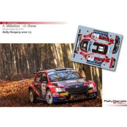 Andreas Mikkelsen - Skoda Fabia R5 Evo - Rally Hungary 2020