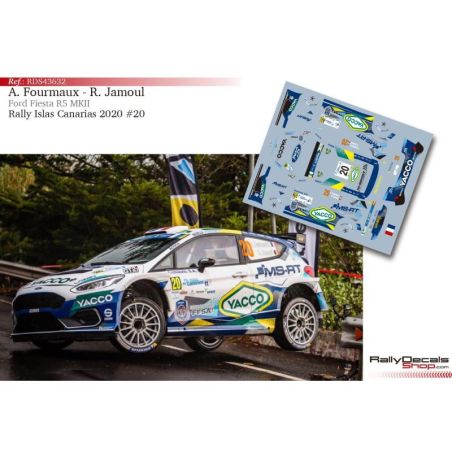 Adrien Fourmaux - Ford Fiesta R5 MKII - Rally Islas Canarias 2020