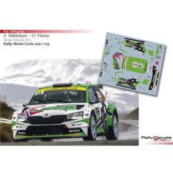 Andreas Mikkelsen - Skoda Fabia R5 Evo - Rally Monte Carlo 2021