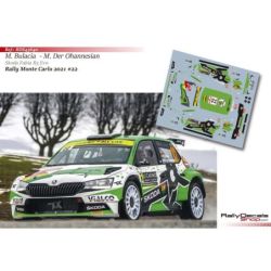 Marco Bulacia - Skoda Fabia R5 Evo - Rally Monte Carlo 2021